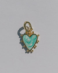 Blue Heart Charm