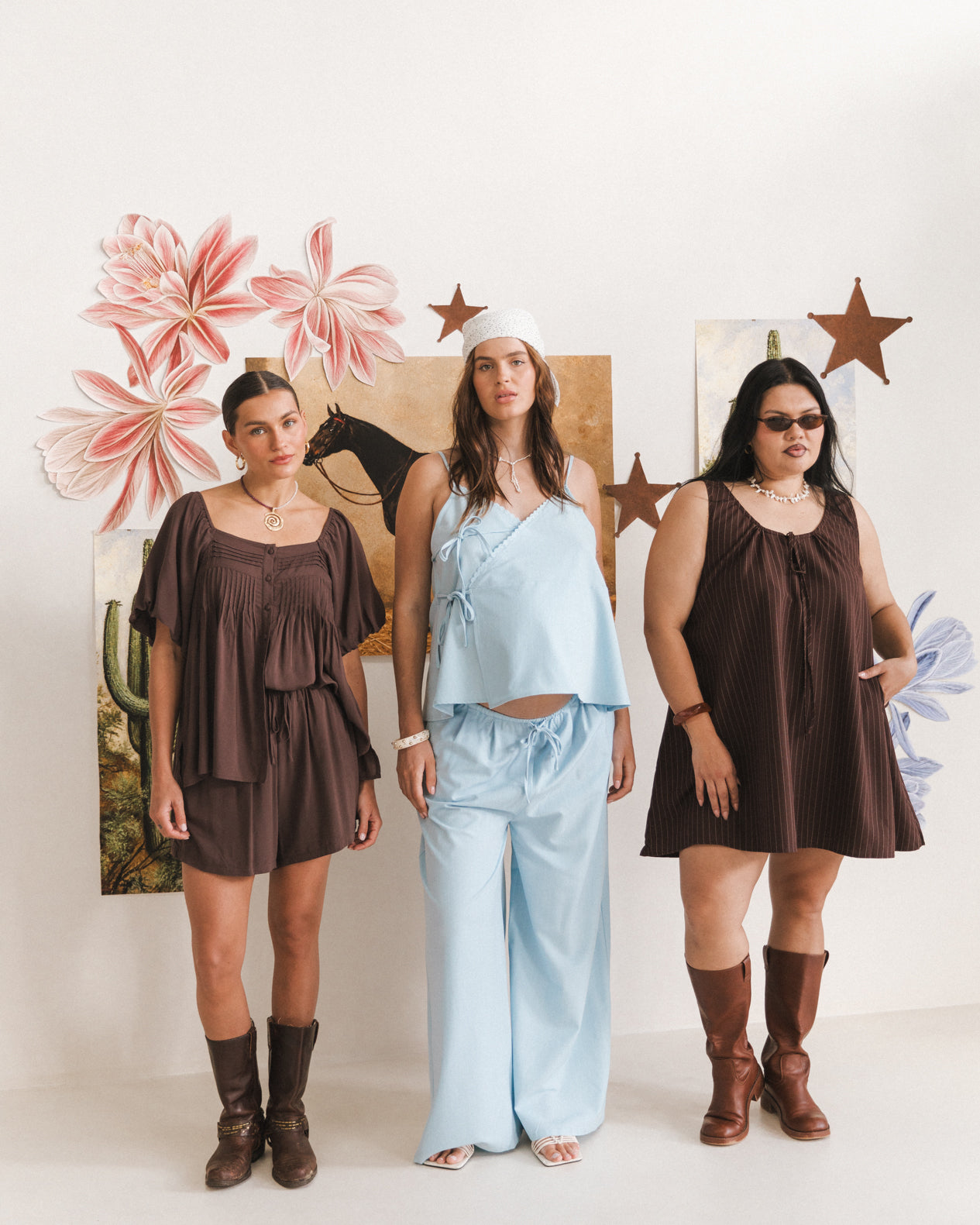 Lulu Wrap Top in Blue Pinstripe - Size Inclusive Maternity Wear AU 6-26 - The Lullaby Club