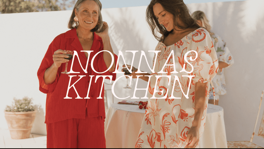 the lullaby club nonnas kitchen collection euro summer outfits red set, italian inspired, mini dress