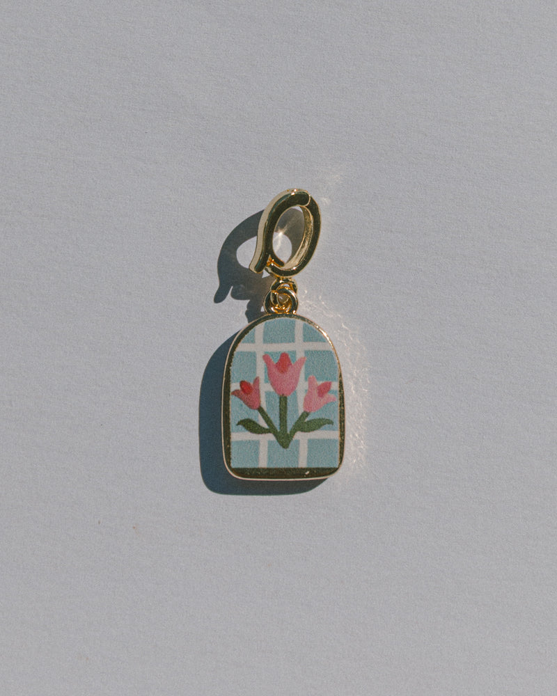 Flower Portrait Charm