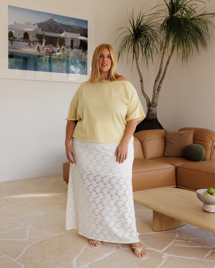 Talisha Top | Mustard