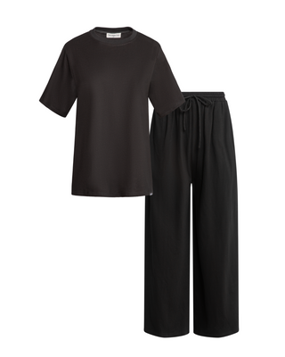 Essentials Pants Set | Black