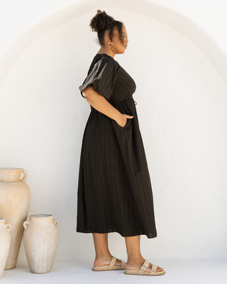 Layla Maxi Dress | Black