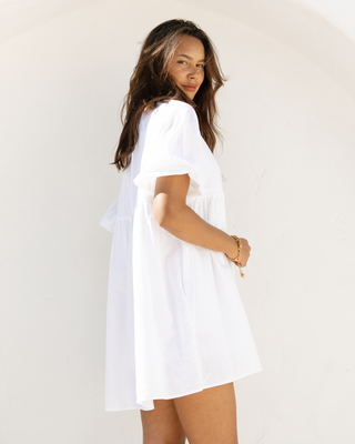 Edie Mini Dress | White