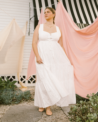 Wendy Maxi Dress | White