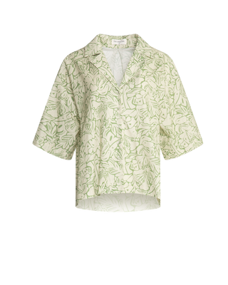 Lacey Shirt | Hibiscus