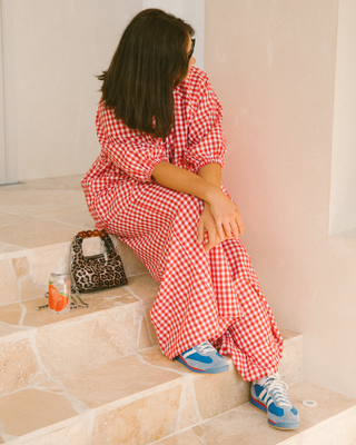 Posey Pants | Red Gingham | PRE-ORDER