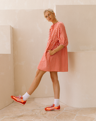 Florence Mini Dress | Red Gingham | PRE ORDER