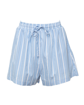 Sage Shorts | Blue Stripe