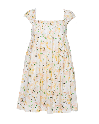 Luna Pleated Mini Dress | Iris Bloom