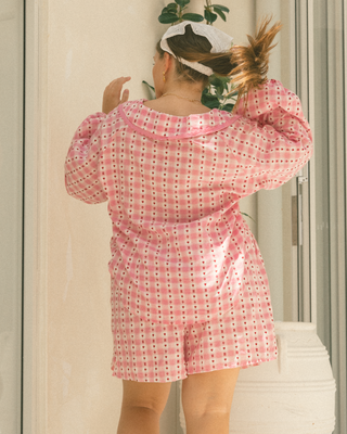 Haisley Shorts | Gingham Hearts