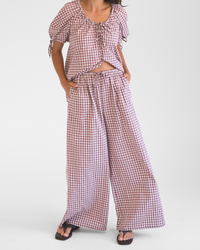 Wine Gingham