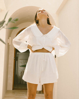 Haisley Shorts | White