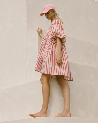 Frankie Dress | Pink Stripe