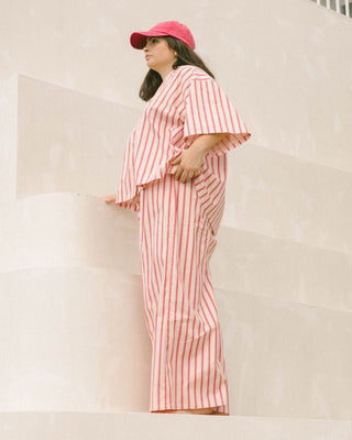 Posey Pants | Pink Stripe