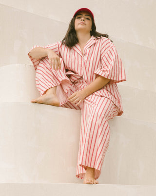 Posey Pants | Pink Stripe