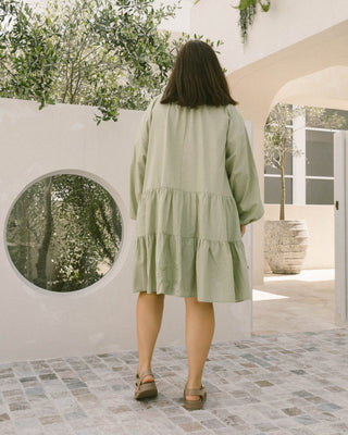 Avalon Smock Dress | Green