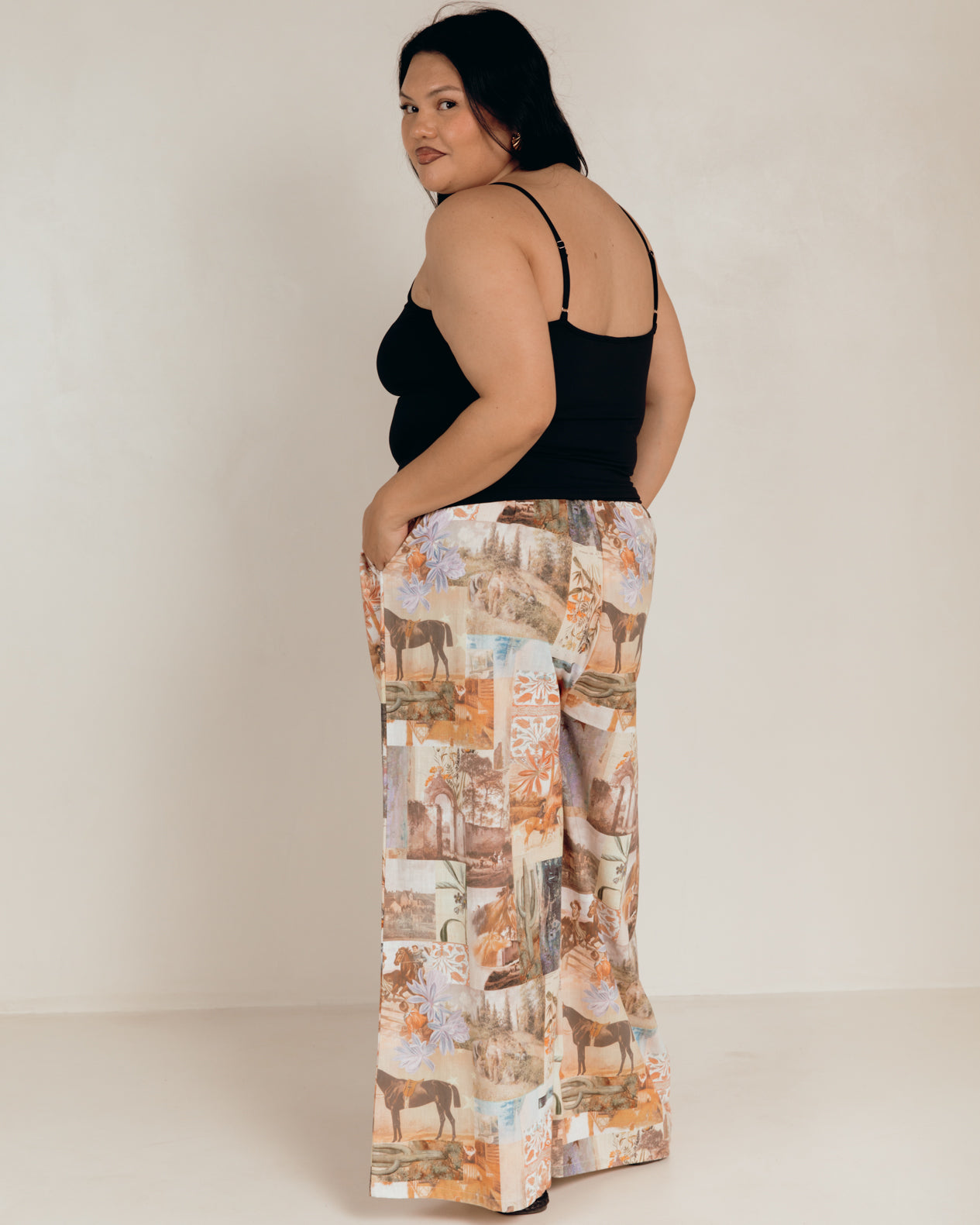 Butter Tank in Black - Maternity Friendly Singlets - The Lullaby Club 