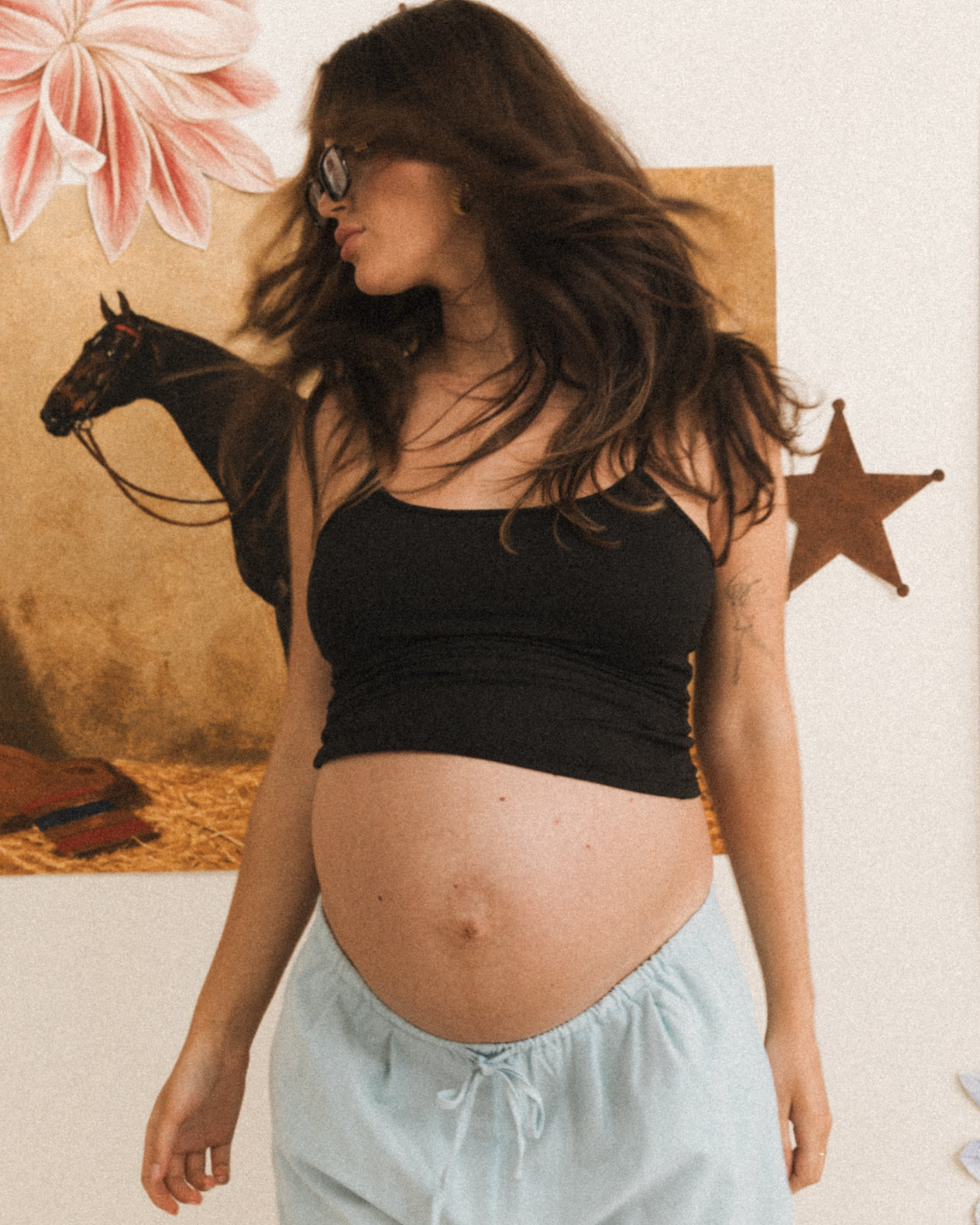 Butter Tank in Black - Soft & Stretchy Maternity Friendly Basics - The Lullaby Club