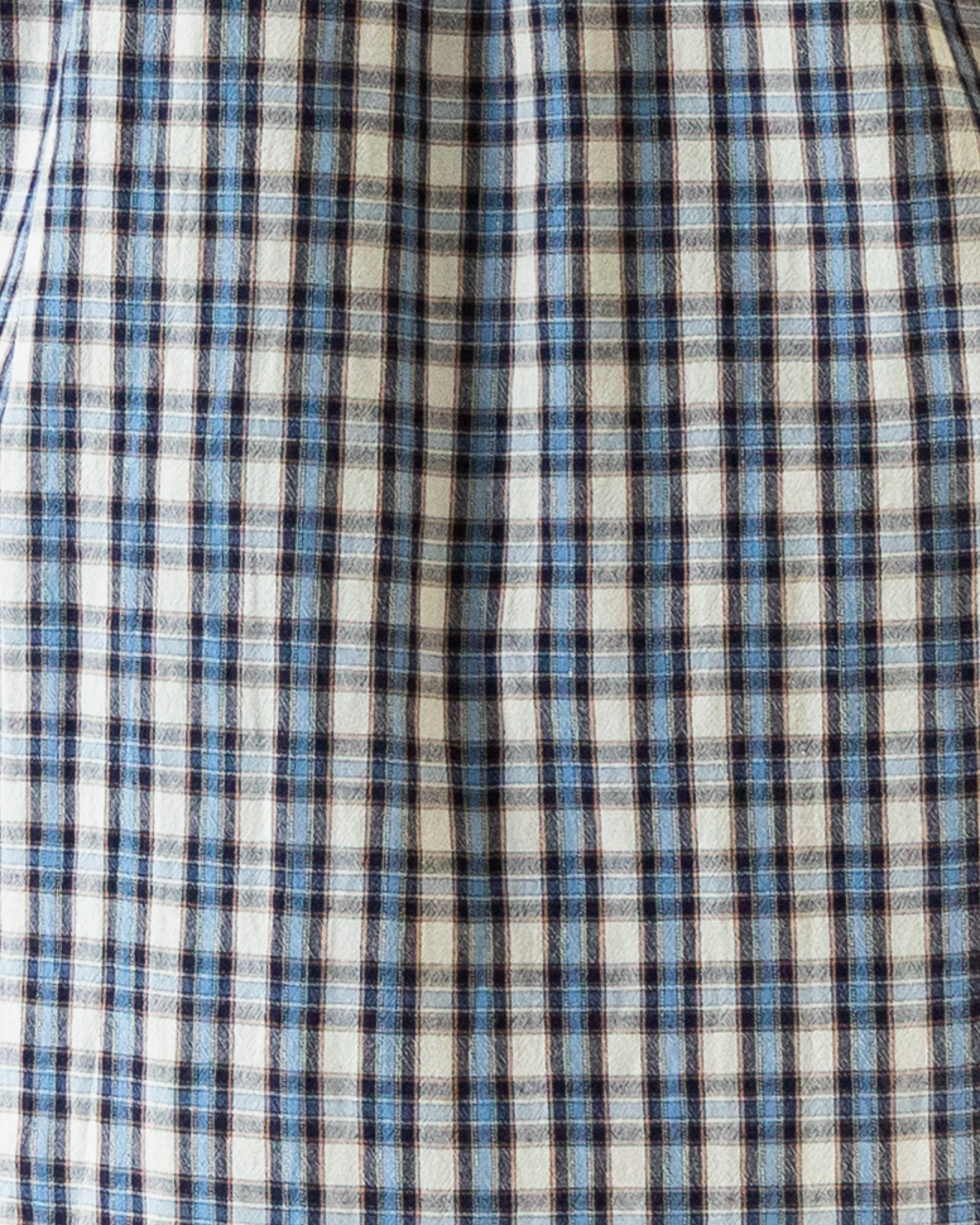 Denim Gingham Print - 100% Cotton Fabric - The Lullaby Club