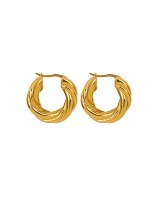 Cali Hoop Earrings | Gold