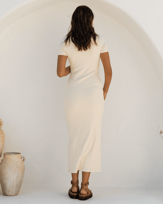 FINAL SALE |  Mila Maxi Dress | Vanilla