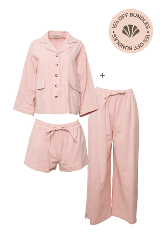 Harper Pants Bundle | Pink