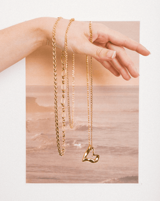 Heartstrings Necklace | Gold