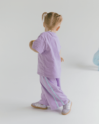 Kids Essentials Pants | Purple & Blue