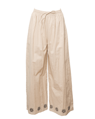 Lacey Pants | Beige Elidi