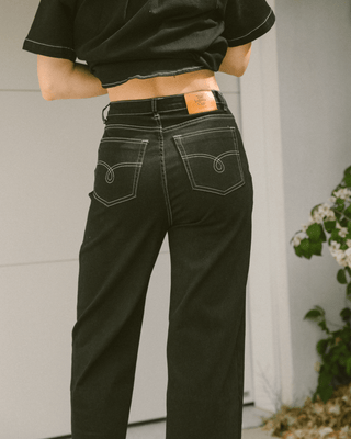 Lola Denim Jeans | Black Denim