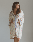 Coquette-inspired cotton nightie – soft and romantic sleepwear for women