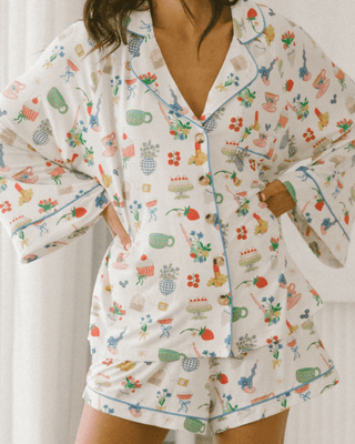 PJ Shorts | Tea Party