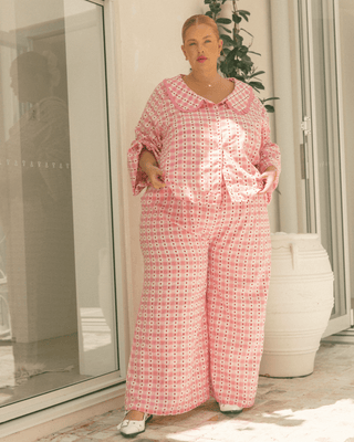 Posey Pants | Gingham Hearts