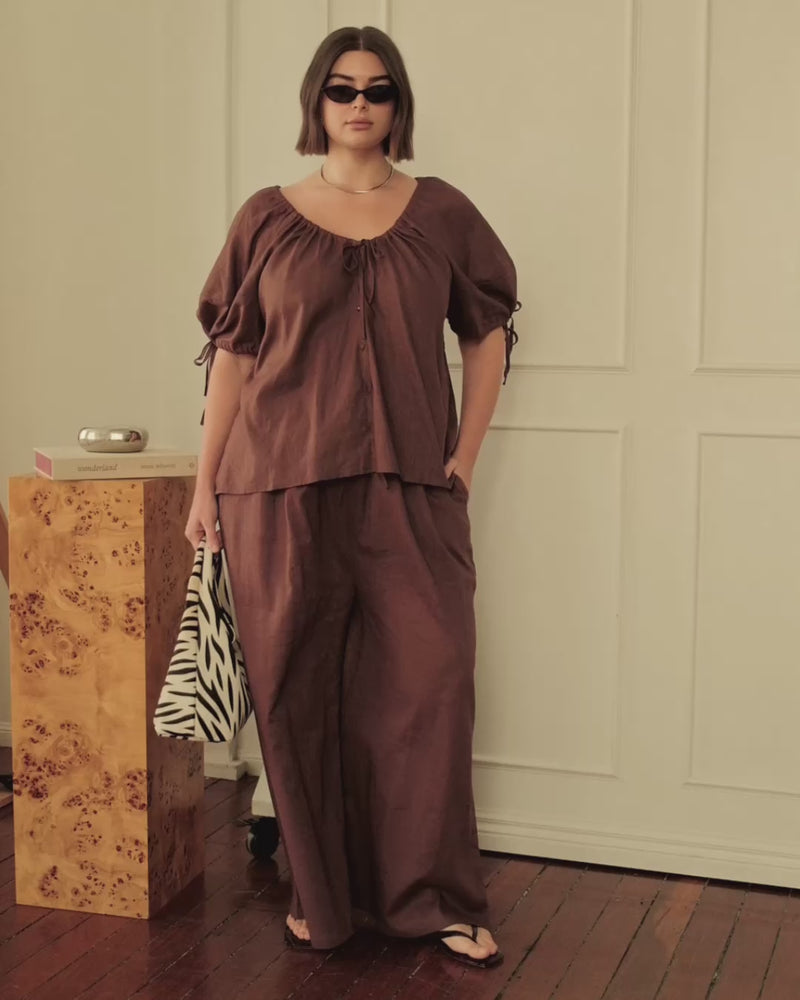 Harvey Top | Chocolate