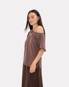 Talisha Top in Chocolate | Size inclusive AU 6-26 | The Lullaby Club 