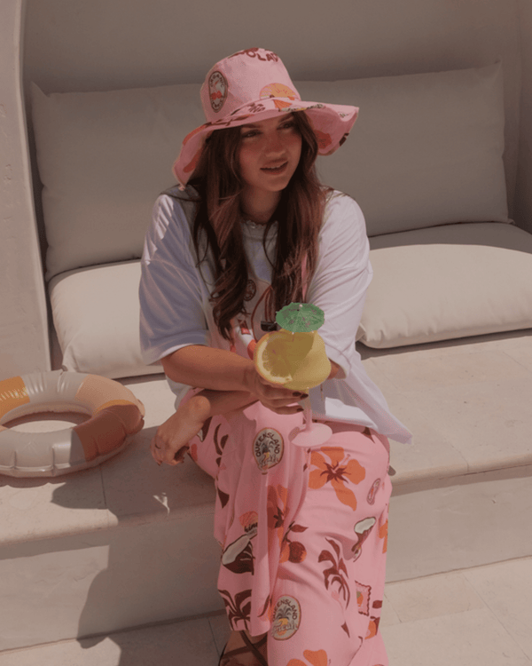 FINAL SALE | The Lullaby Sun Hat | Paradise Postcards