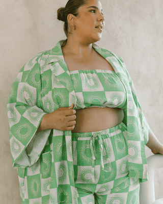 WAREHOUSE SALE | Pearl Crop | Green Sol