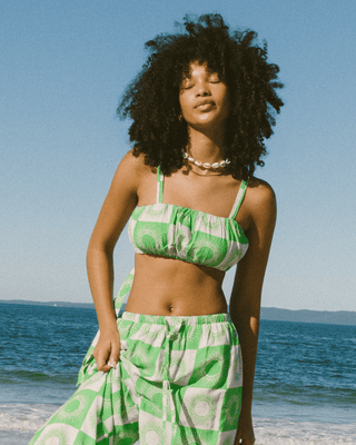 WAREHOUSE SALE | Pearl Crop | Green Sol