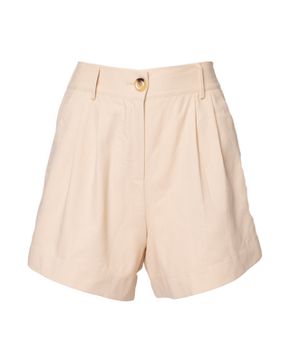 Maple Tailored Shorts | Beige