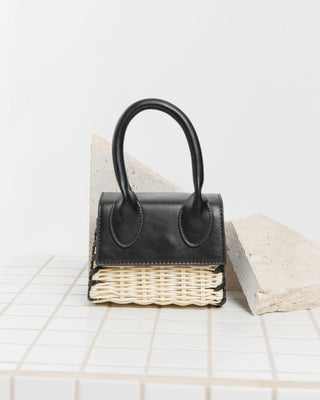 Banksia Micro Handbag | Black