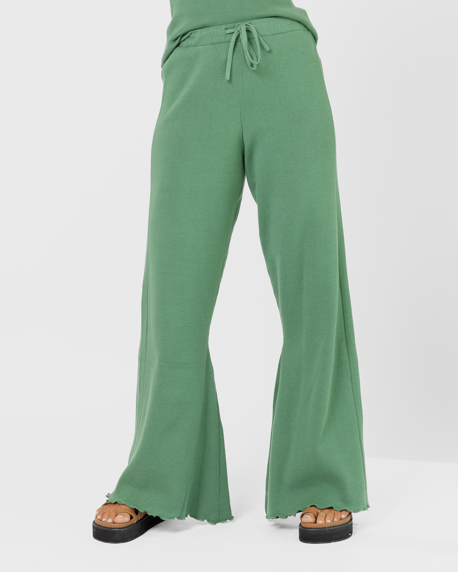 Hazel Knit Pants | Green