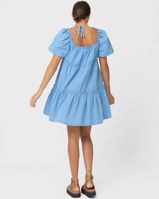 Maddy Mini Dress | Blue