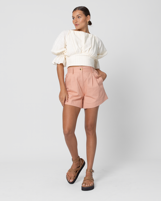 Maple Tailored Shorts | Dusty