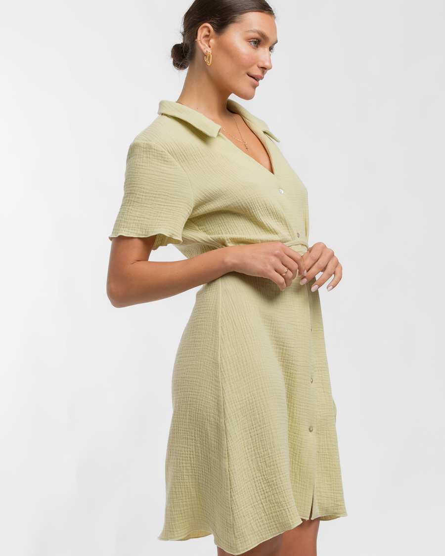 Amalfi Dress | Lime