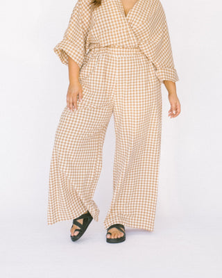 The Lullaby Club_Womens Lounge Pants_Cotton/linen lounge pants