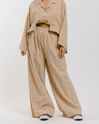 The Lullaby Club_Womens Lounge Pants_Cotton/linen lounge pants