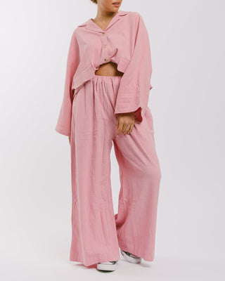 The Lullaby Club_Womens Lounge Pants_Cotton/linen lounge pants