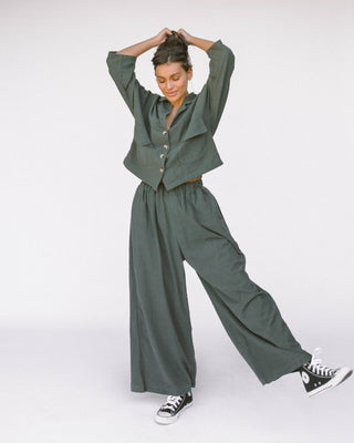 The Lullaby Club_Womens Lounge Pants_Cotton/linen lounge pants