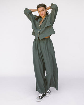 The Lullaby Club_Womens Lounge Pants_Cotton/linen lounge pants